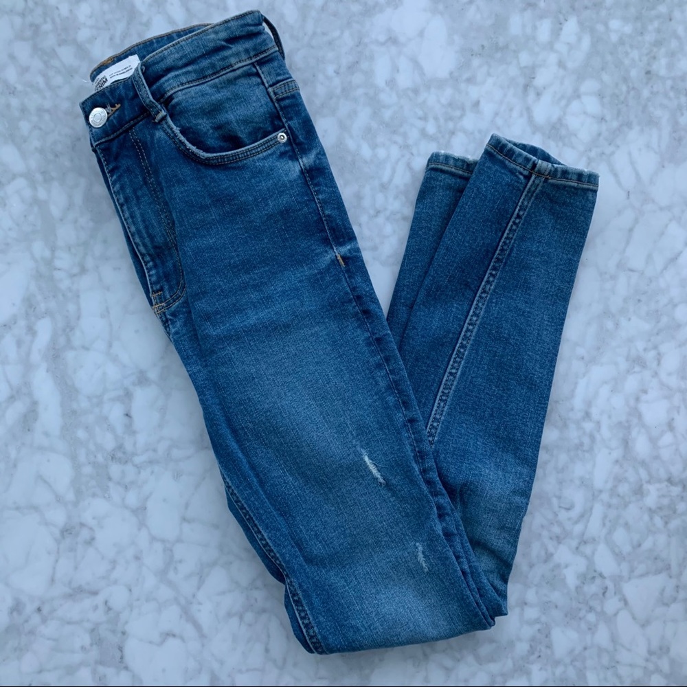 Zara High Rise Jeans